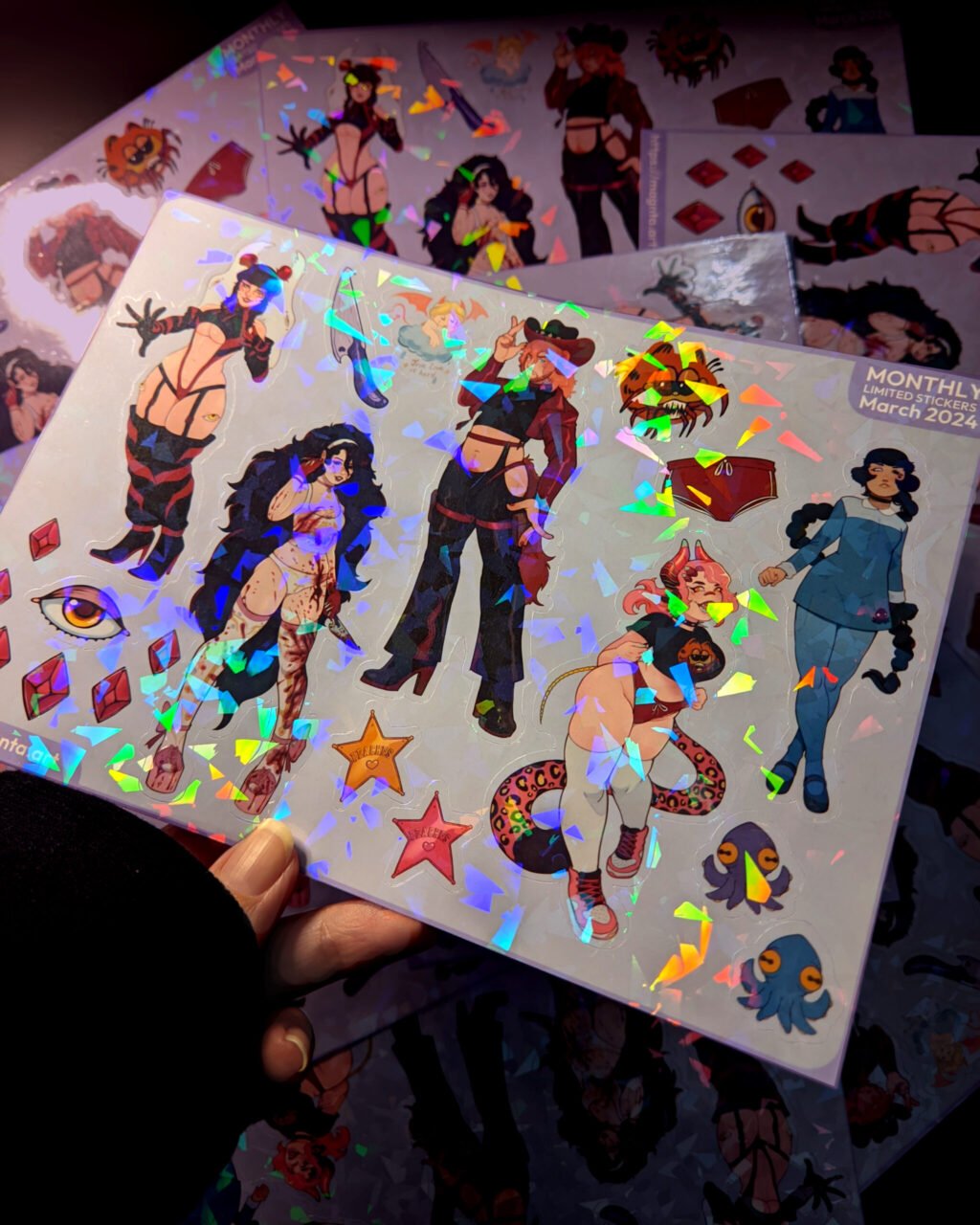 MARCH Exclusive :: Sticker Sheet - Image 3