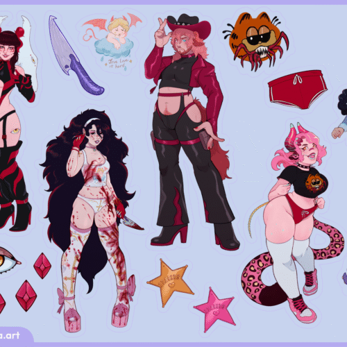 MARCH Exclusive :: Sticker Sheet