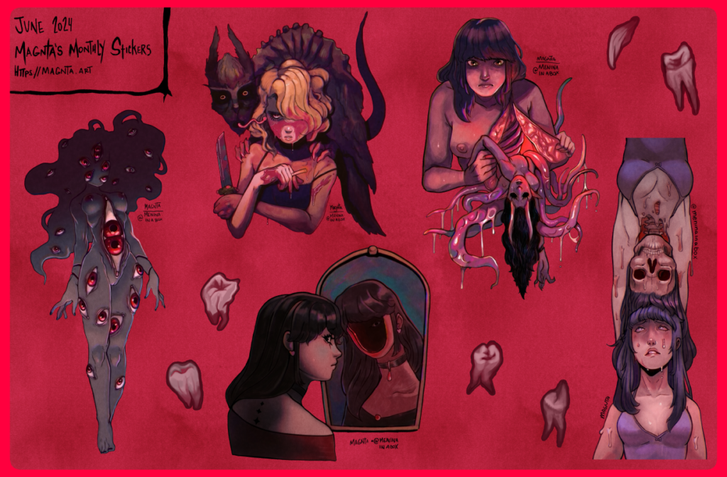 JUNE Exclusive :: Sticker Sheet