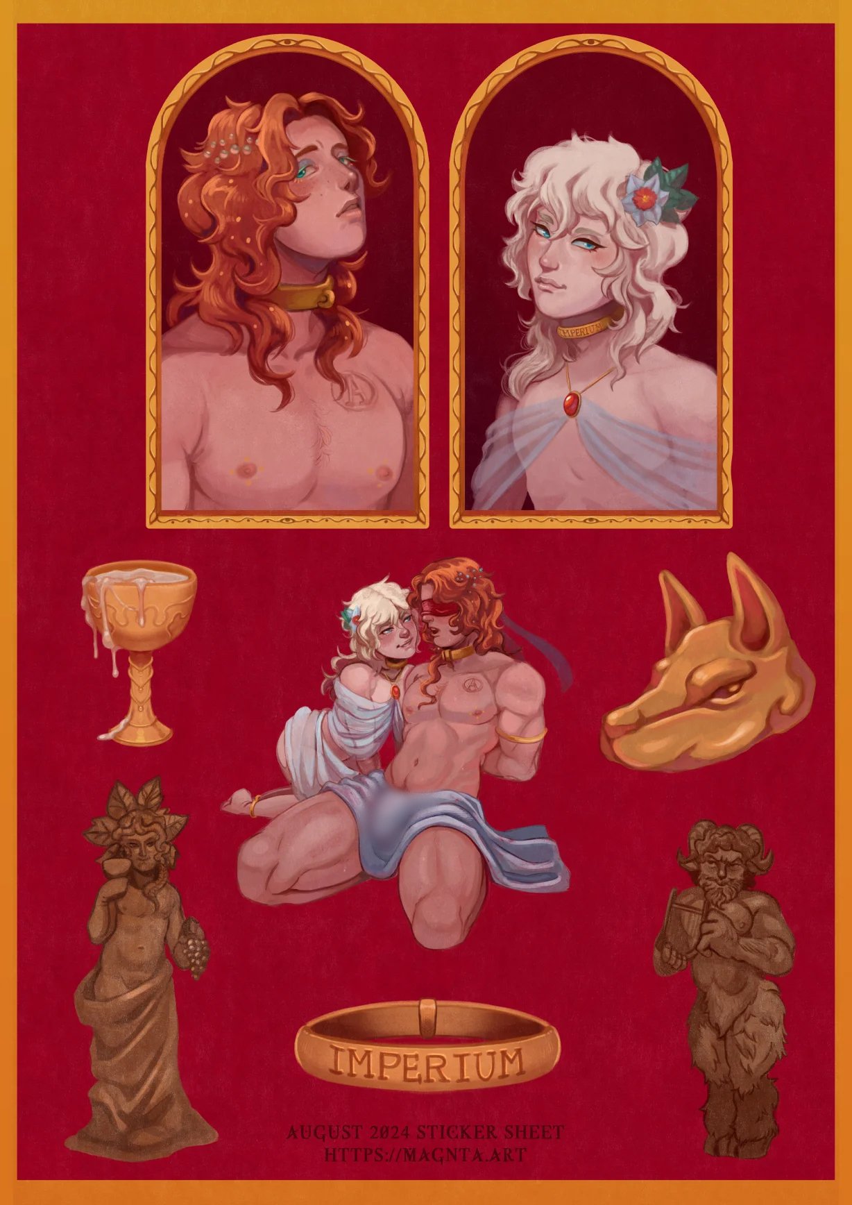 Sticker Sheet :: AUGUST Exclusive