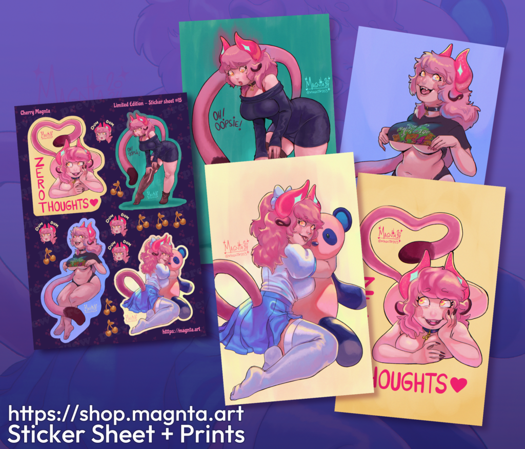 Cherry Magnta :: Print Set