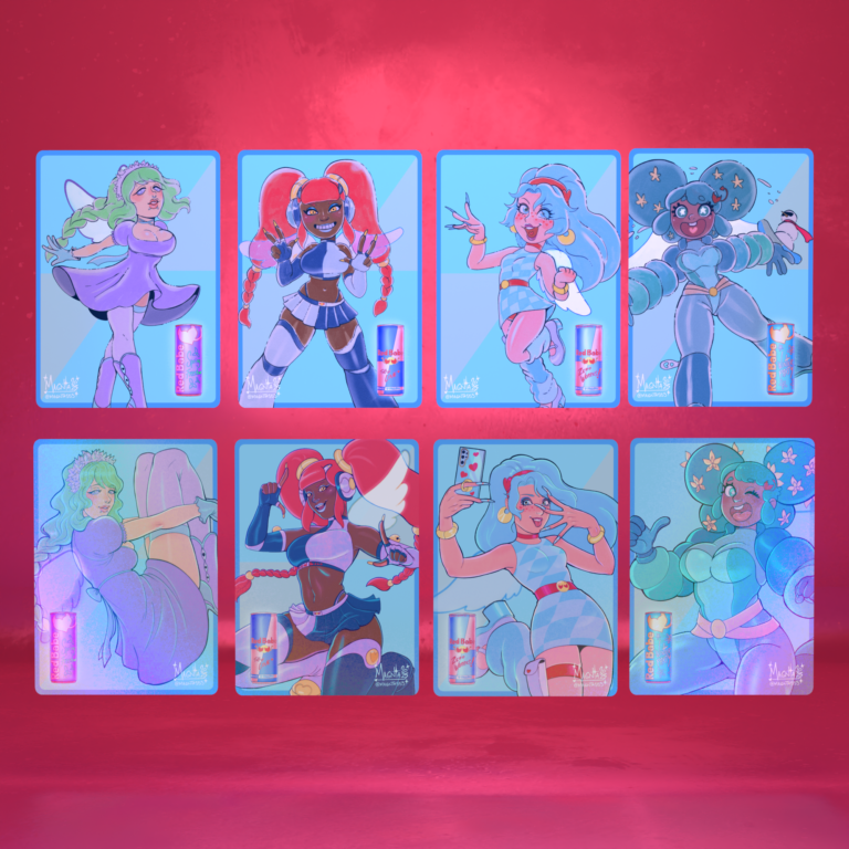 Red Babes :: Collectible Cards