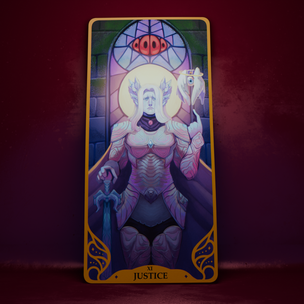 Tarot set - Justice :: Print