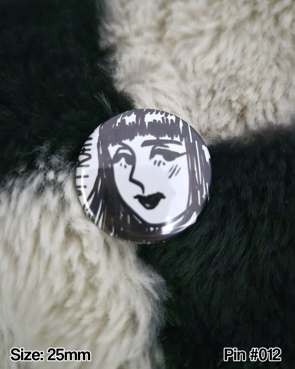 Hand drawn sketches :: Button Pins - Image 5
