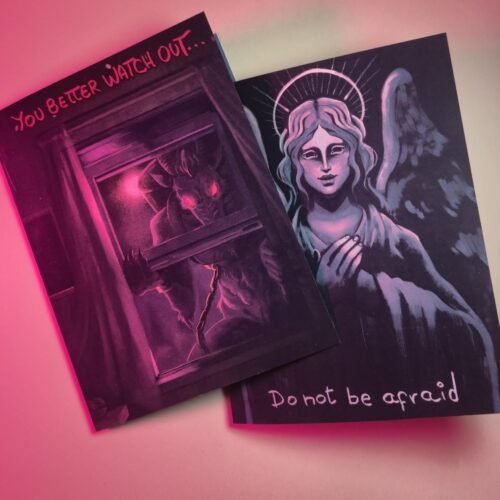 Angelic and Demonic Greeting Cards :: Printable