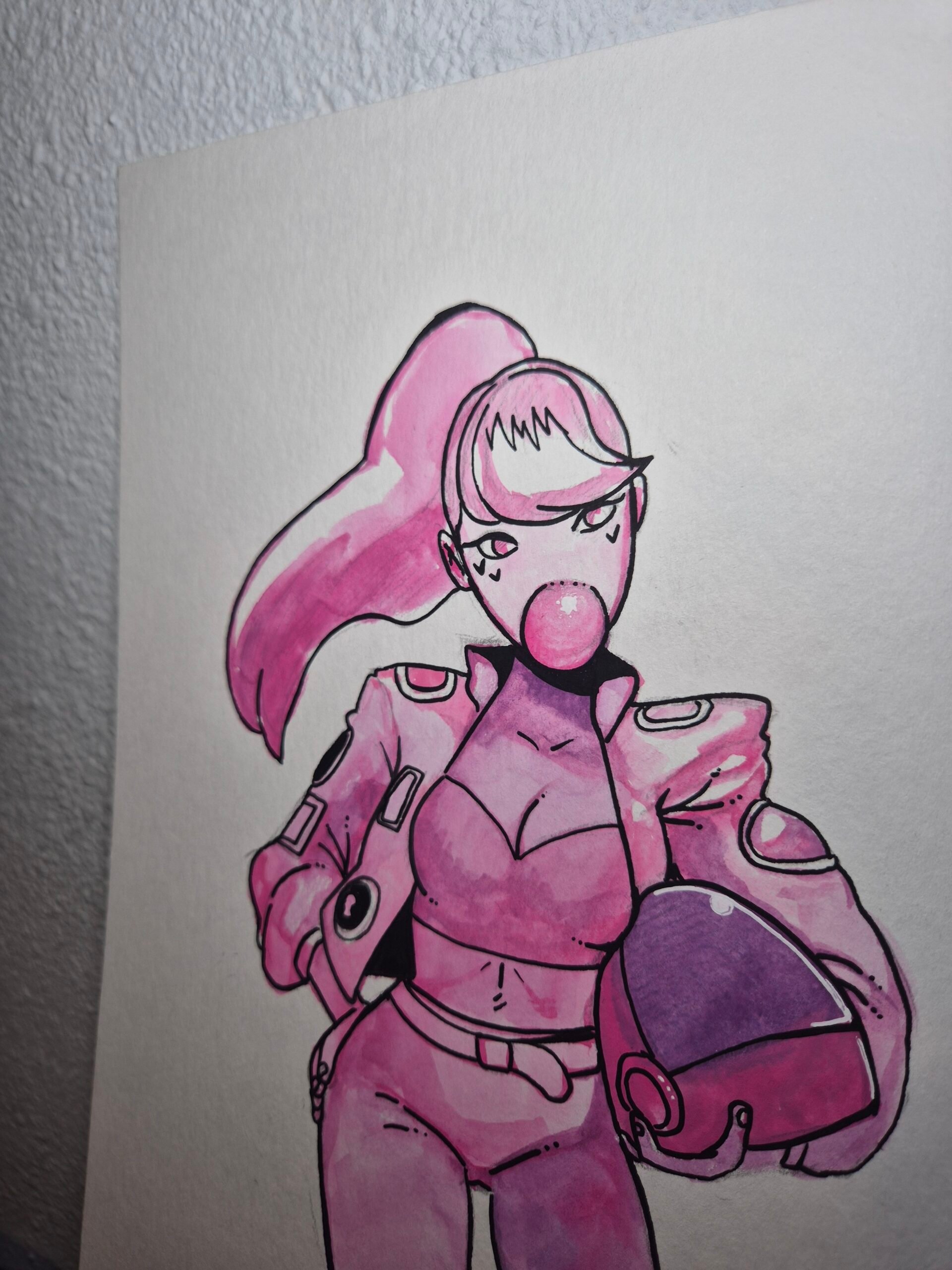 Traditional Art :: Biker