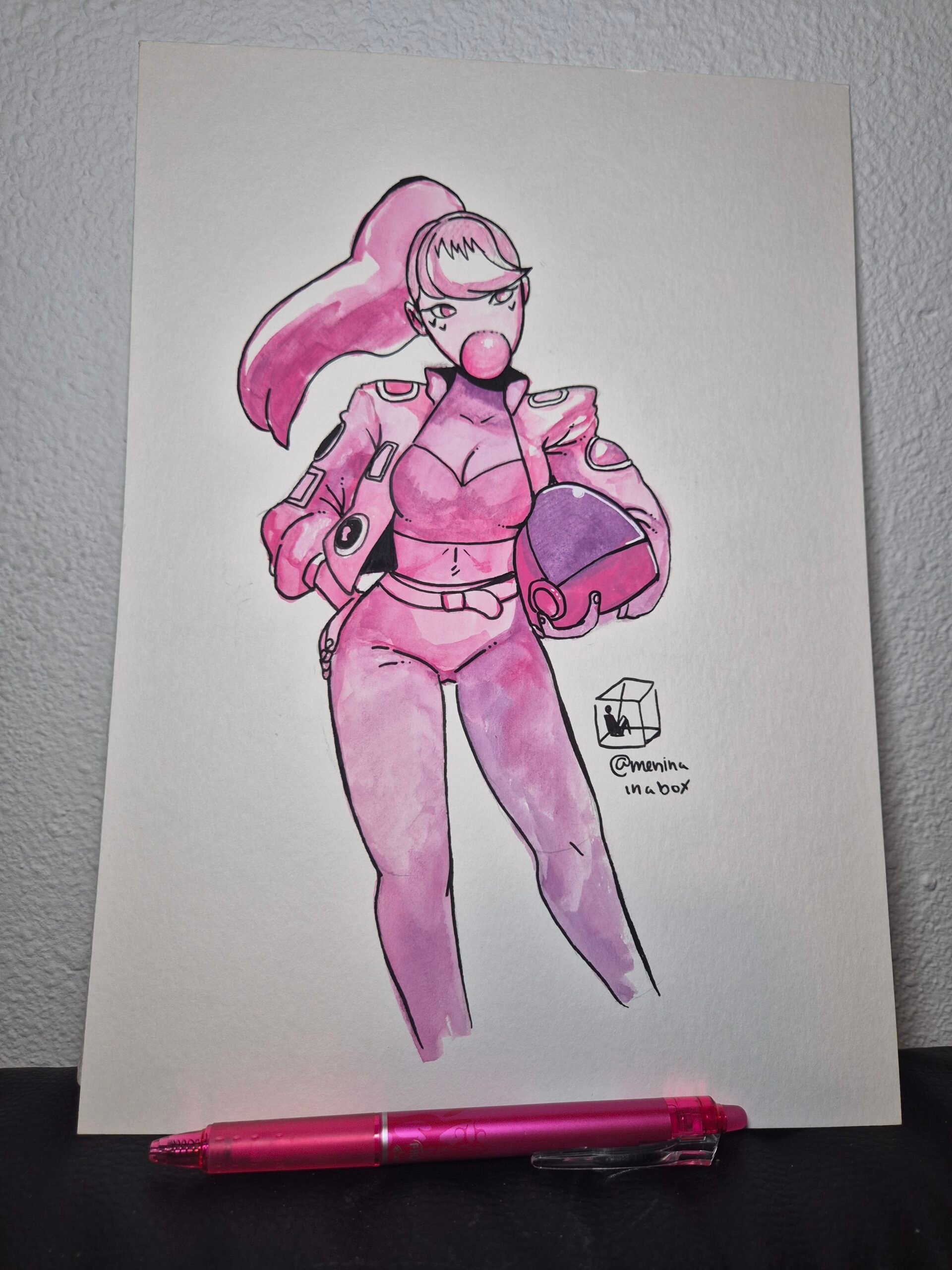 Traditional Art :: Biker - Image 3