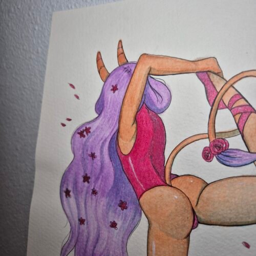 Watercolor Sketch :: Ballerina