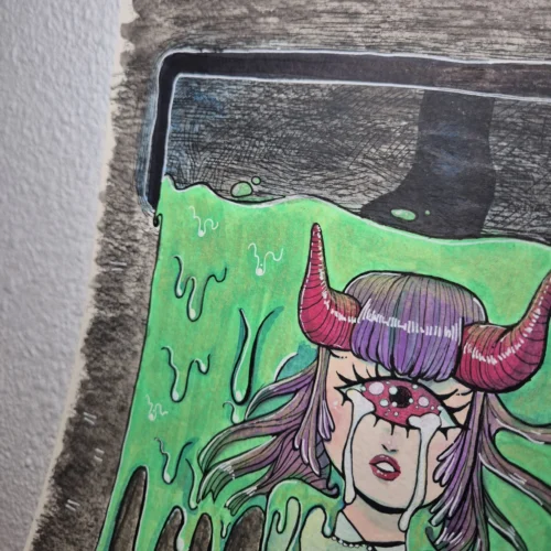 Traditional Art :: Gutter