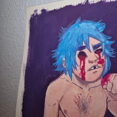 Gouche Sketch :: Bloody sleep