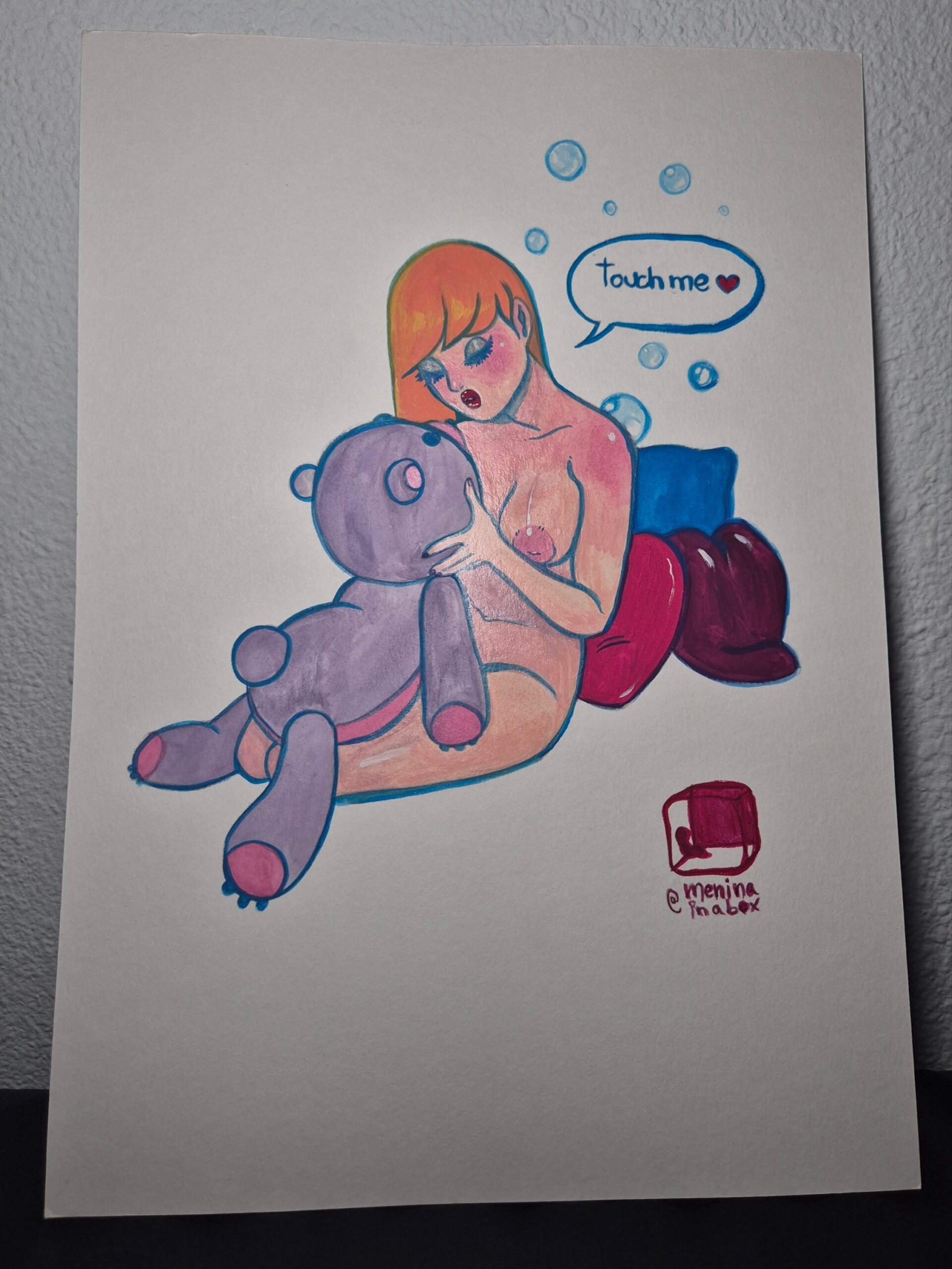 Gouache Painting :: Touch - Image 2