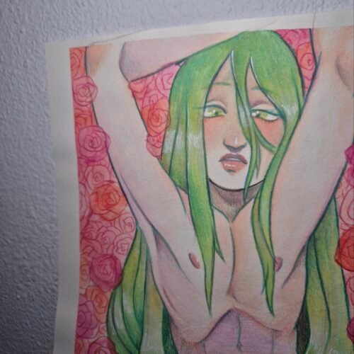 Watercolor painting :: Rose Boy