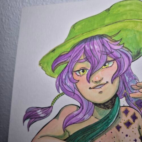 Watercolor Painting :: Vine Magic