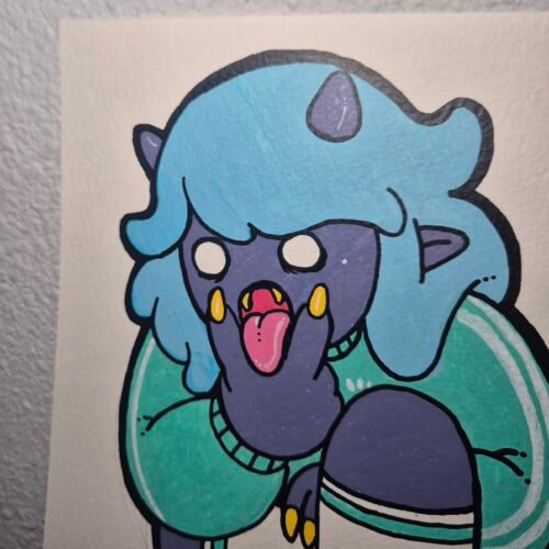 Acrylic pen Sketch :: Vmonster