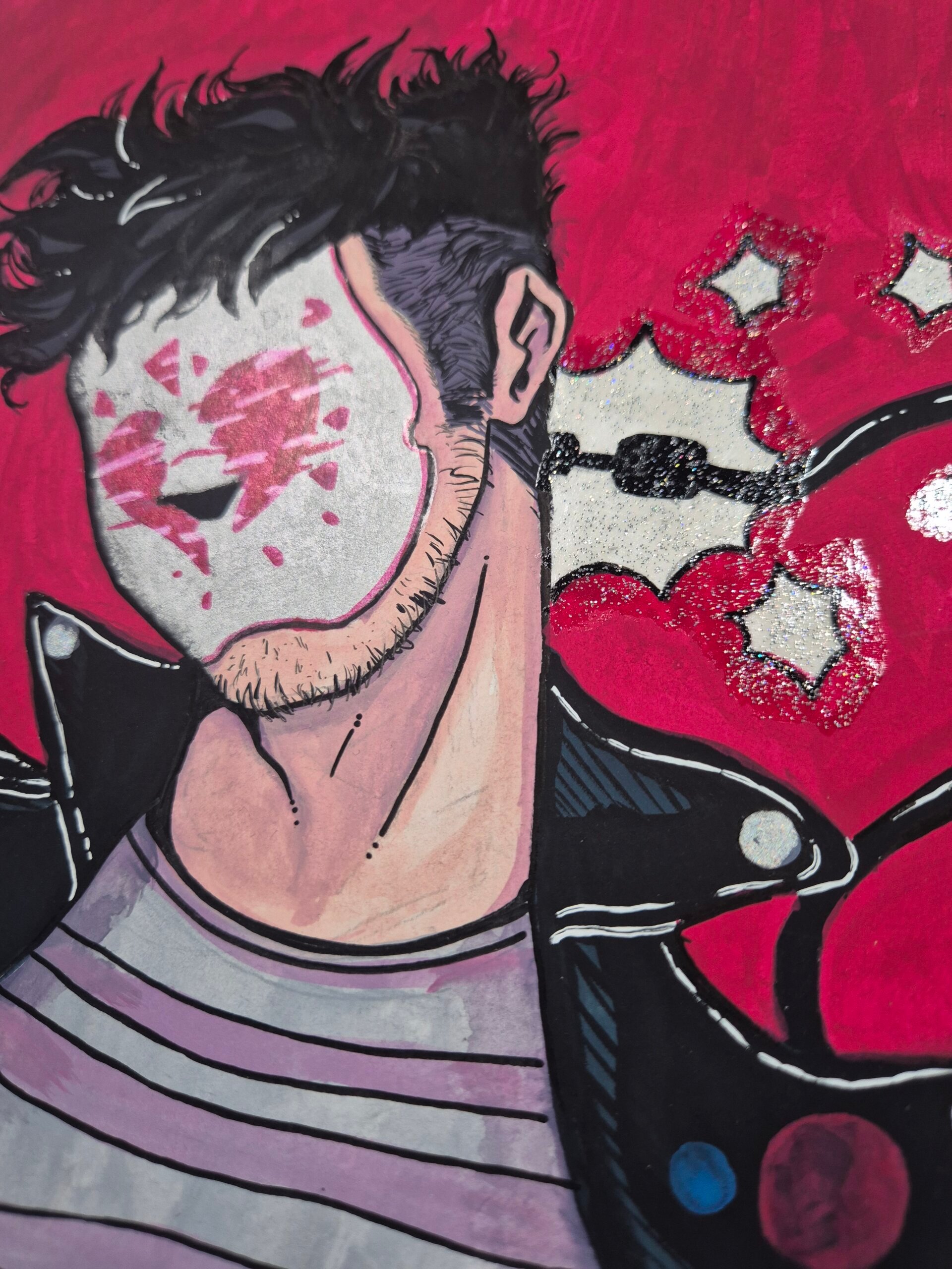 Mixed Media Painting :: Malfunction - Image 4