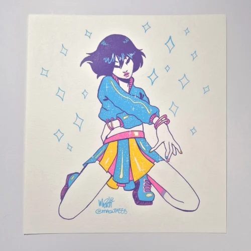 Acrylic pen Painting :: CMYP