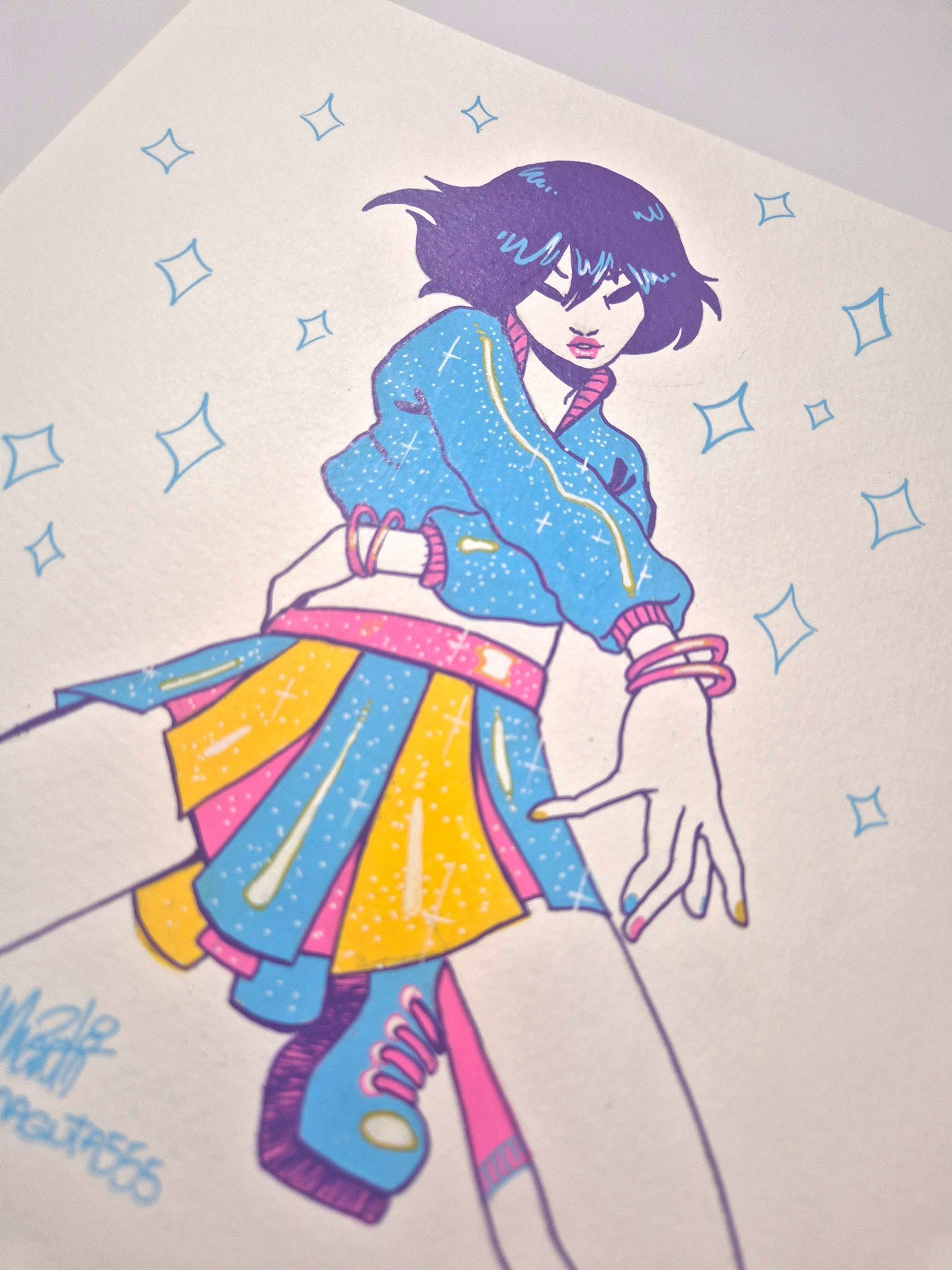 Acrylic pen Painting :: CMYP - Image 2