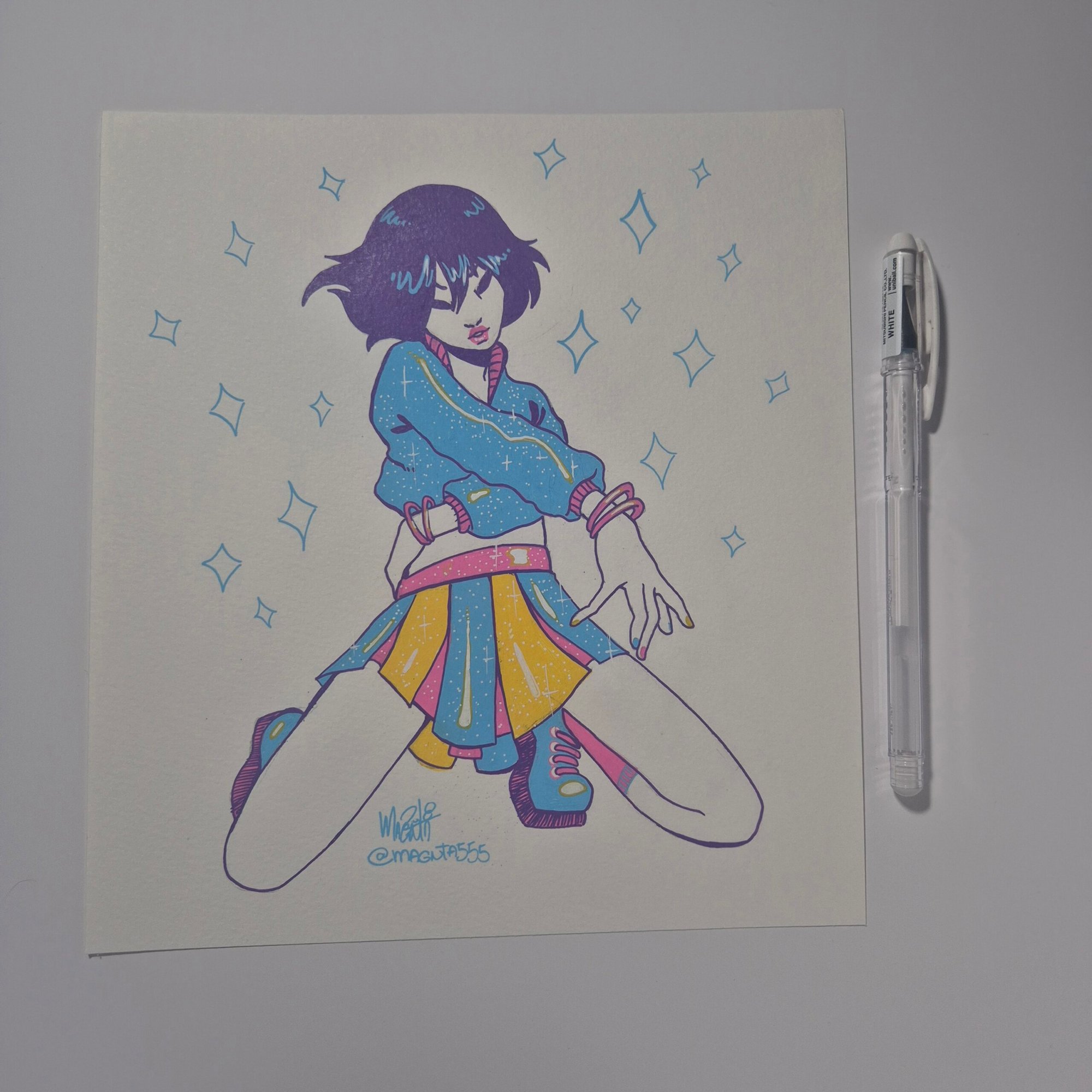 Acrylic pen Painting :: CMYP - Image 4