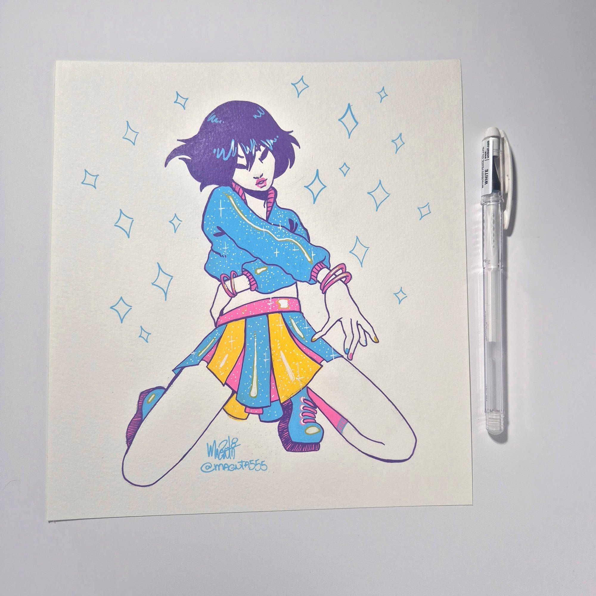 Acrylic pen Painting :: CMYP - Image 3