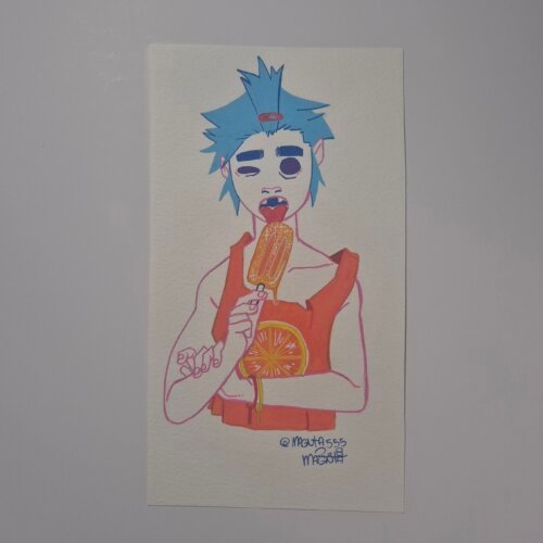 Acrylic pen Sketch :: popscicle