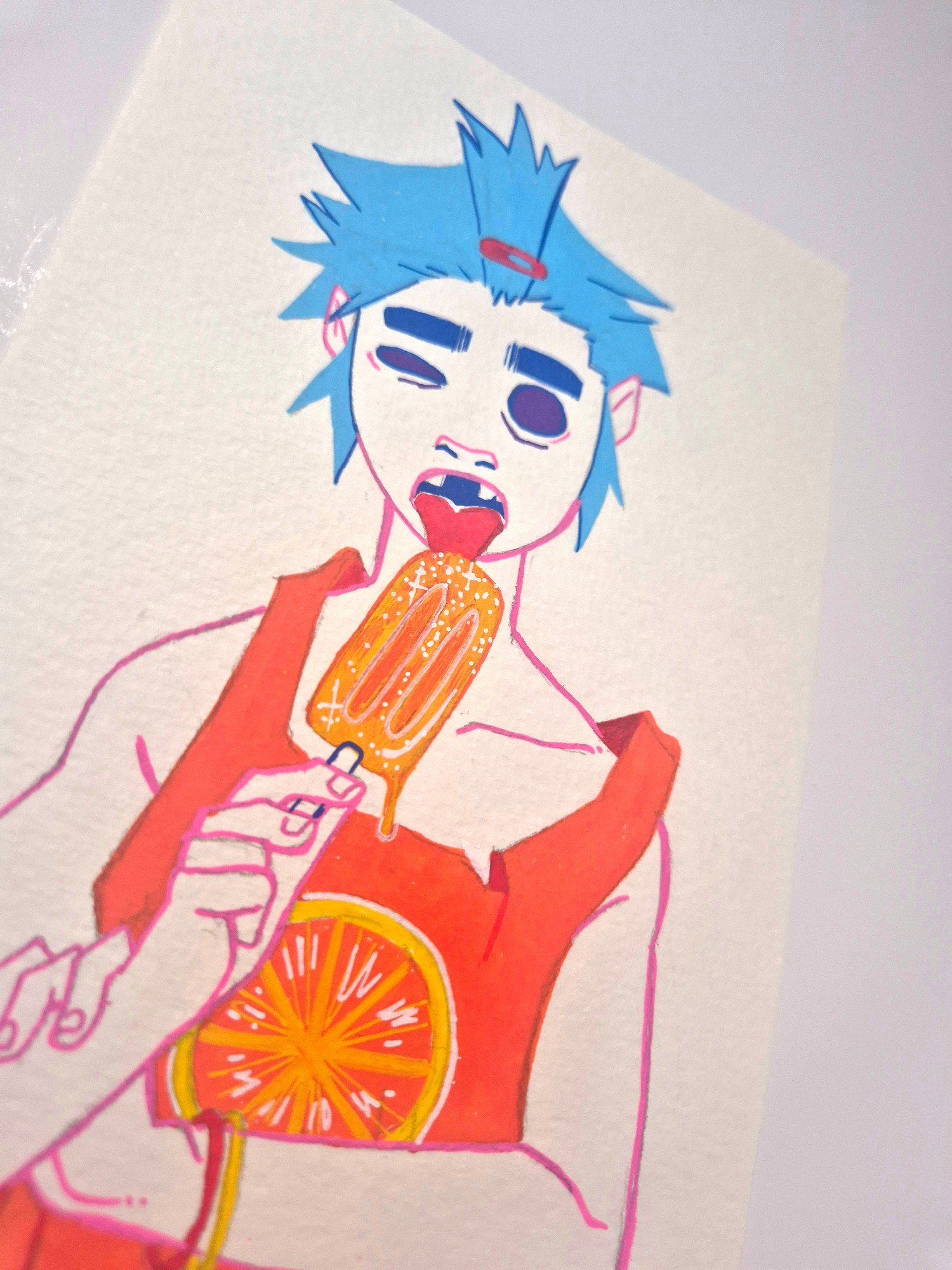 Acrylic pen Sketch :: popscicle - Image 2