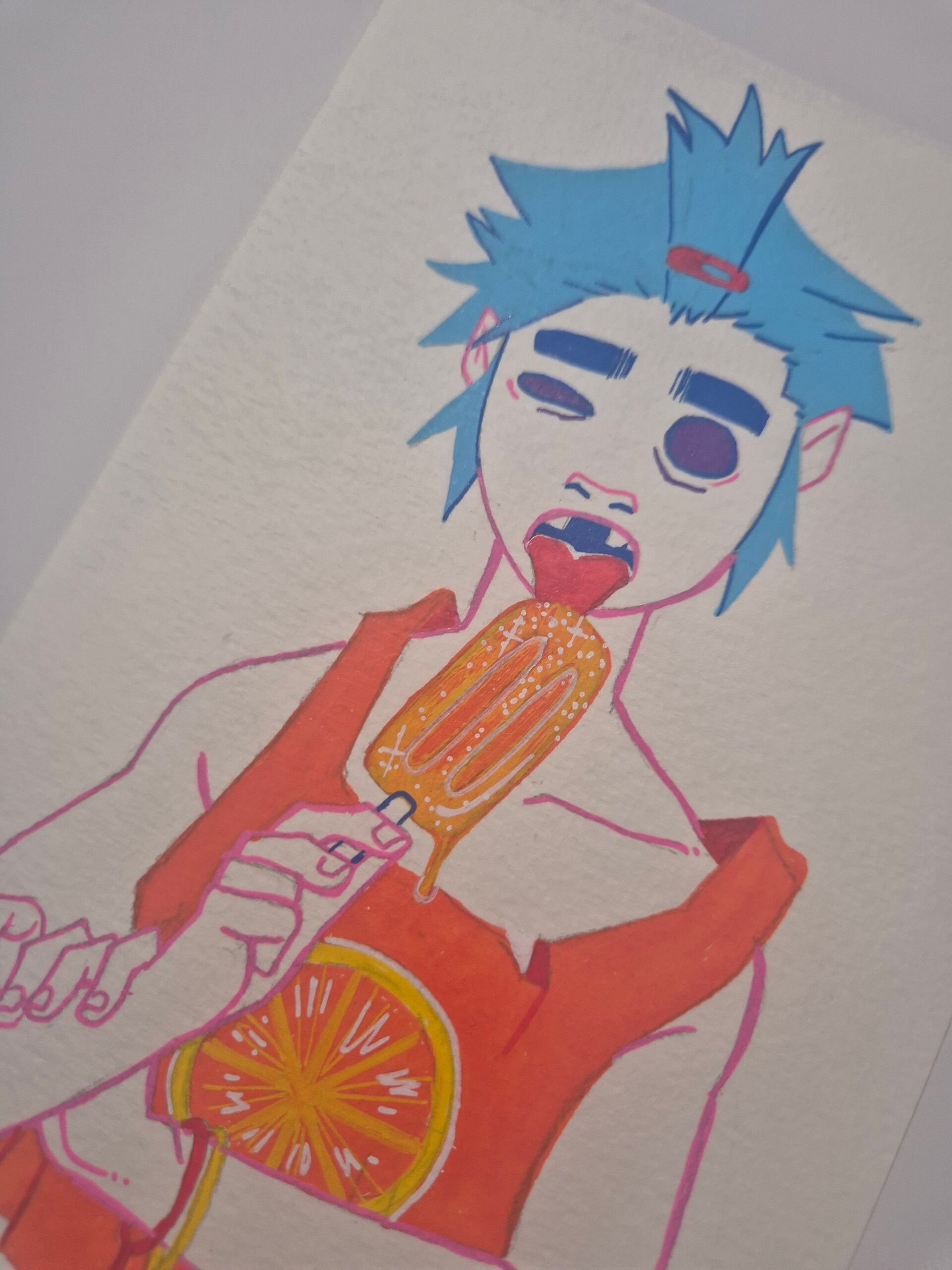 Acrylic pen Sketch :: popscicle - Image 3