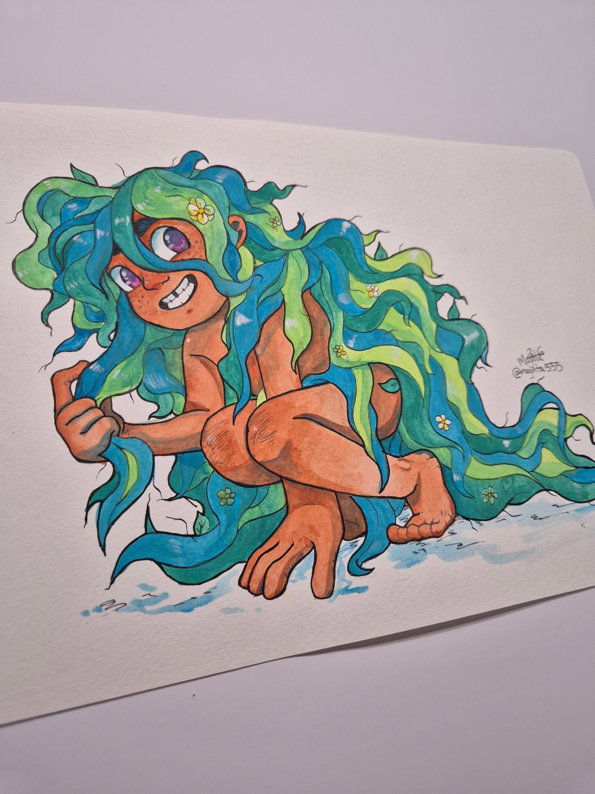 Watercolor Painting :: Wilderness - Image 4