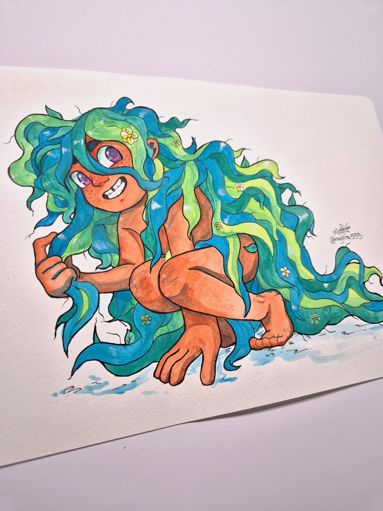 Watercolor Painting :: Wilderness - Image 4