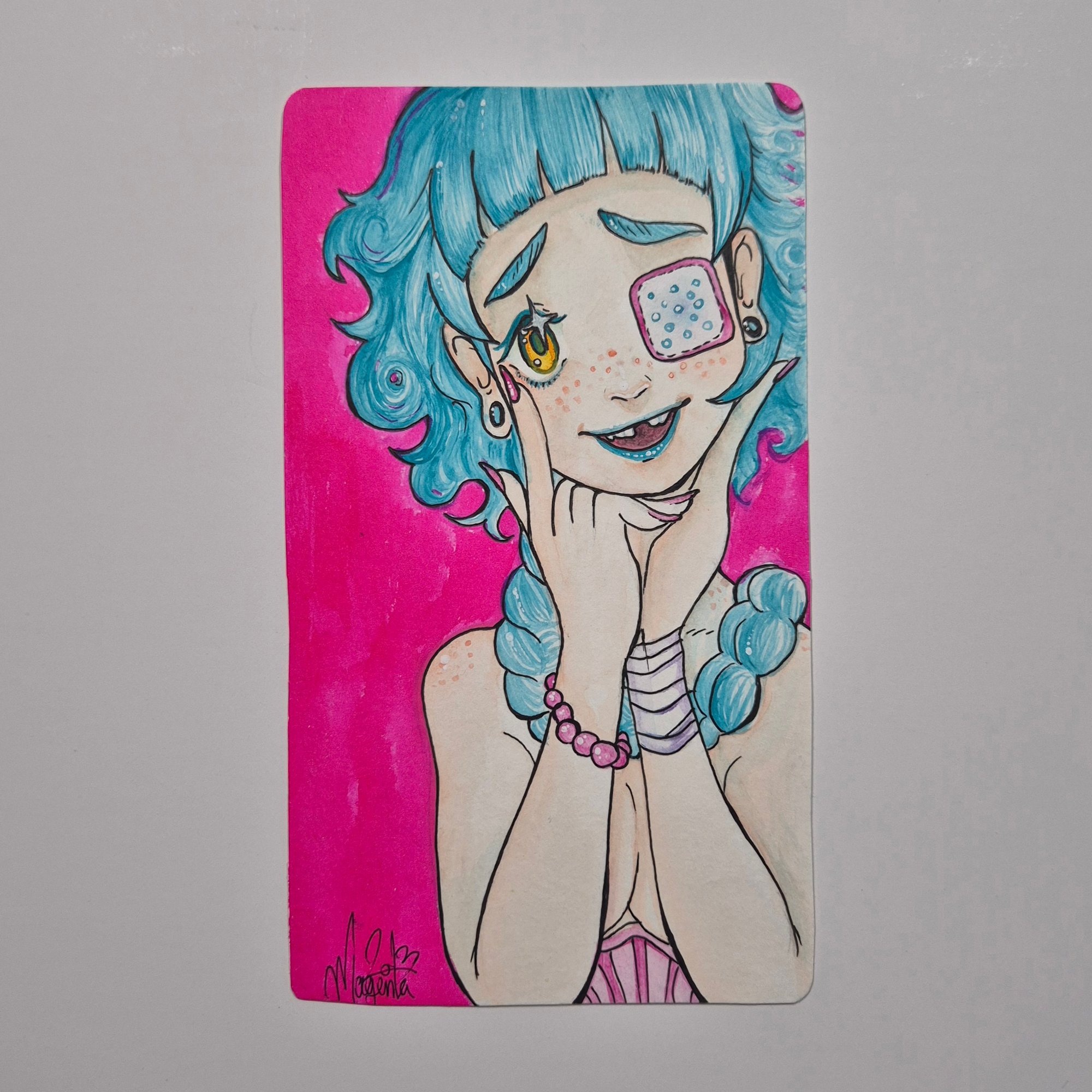 Mini watercolor painting :: Patch