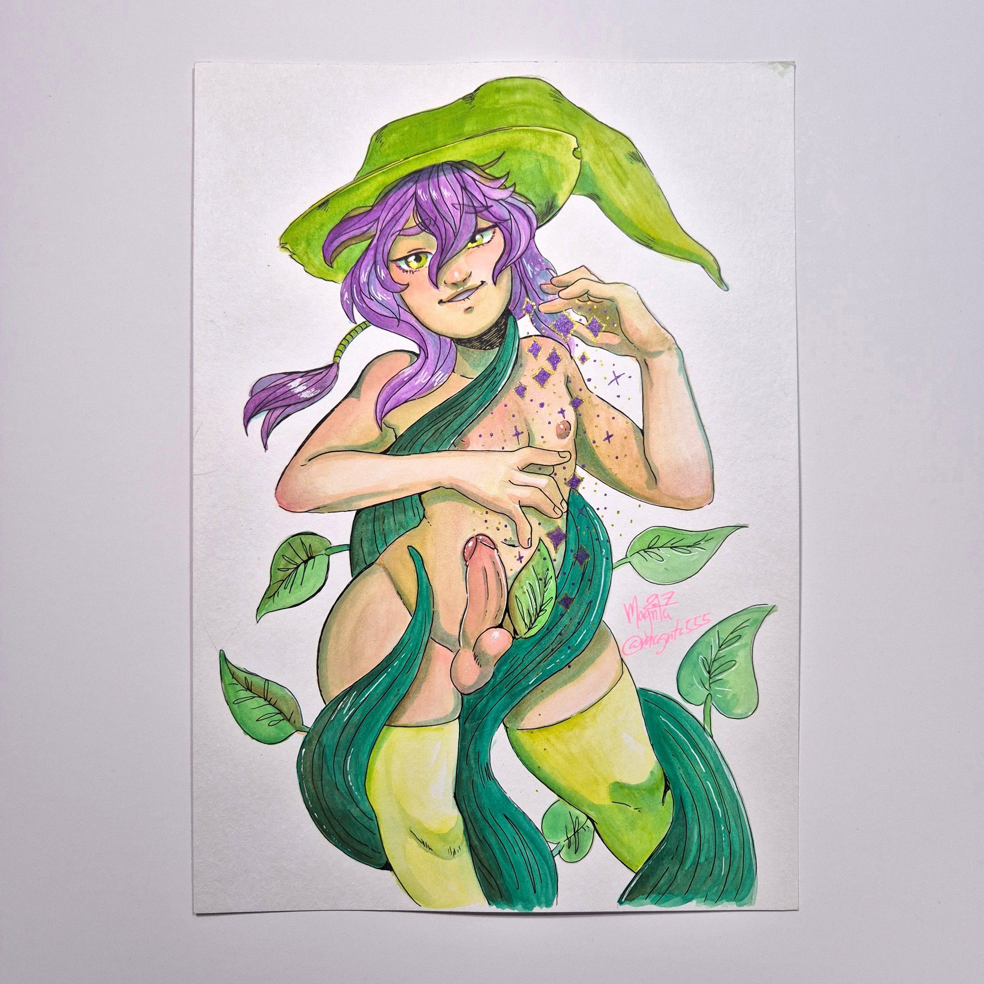 Watercolor Painting :: Vine Magic - Image 2