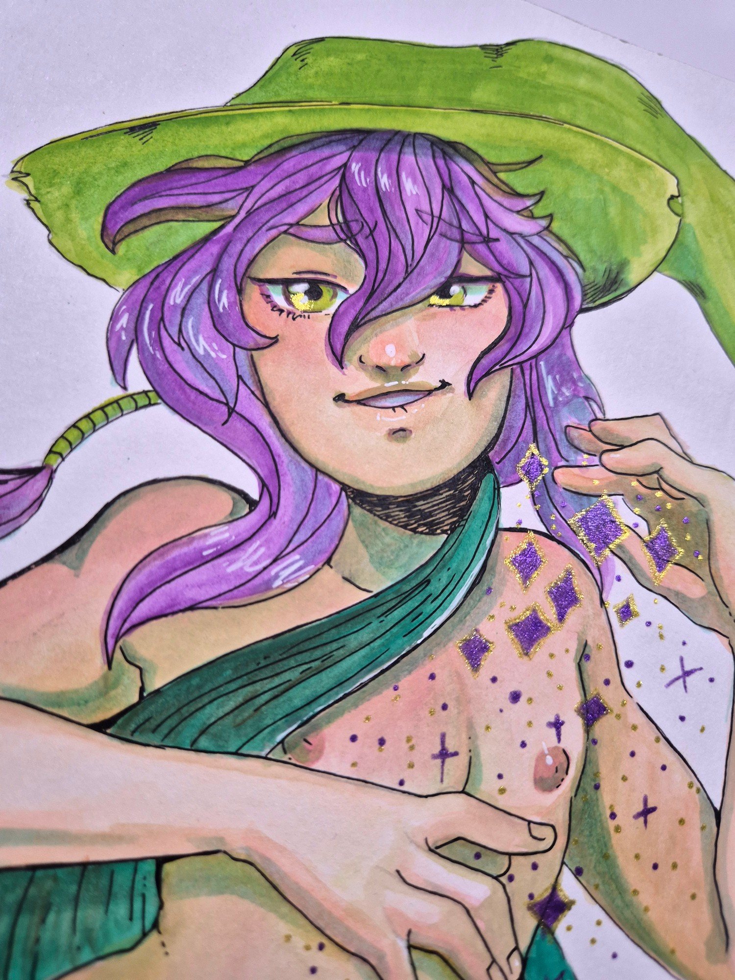 Watercolor Painting :: Vine Magic - Image 6