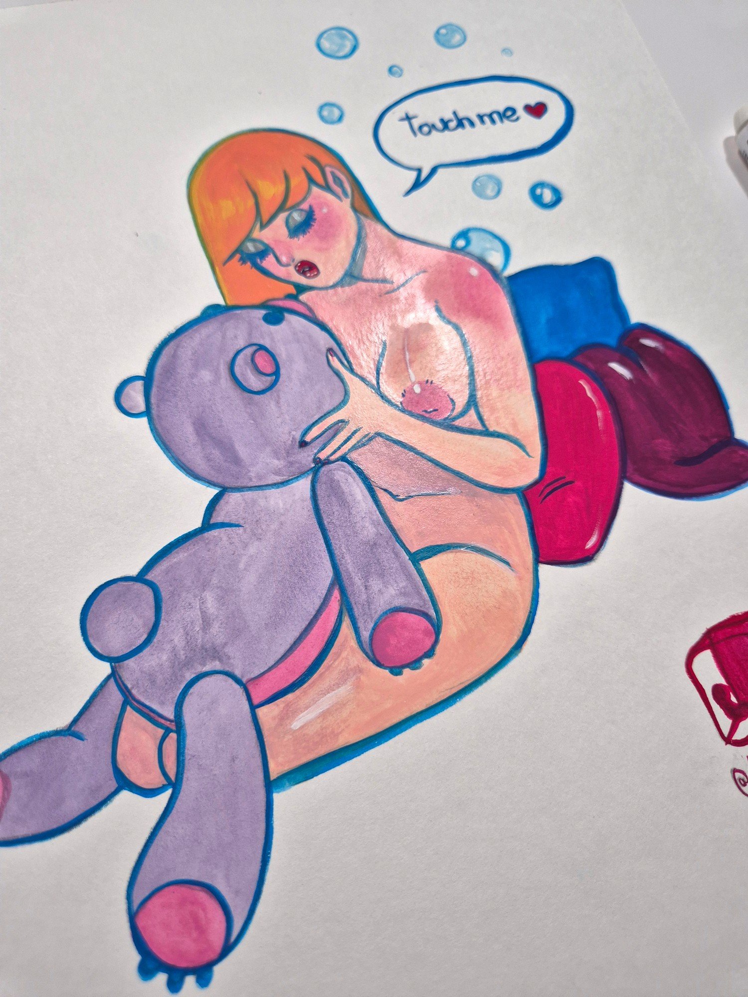 Gouache Painting :: Touch - Image 5