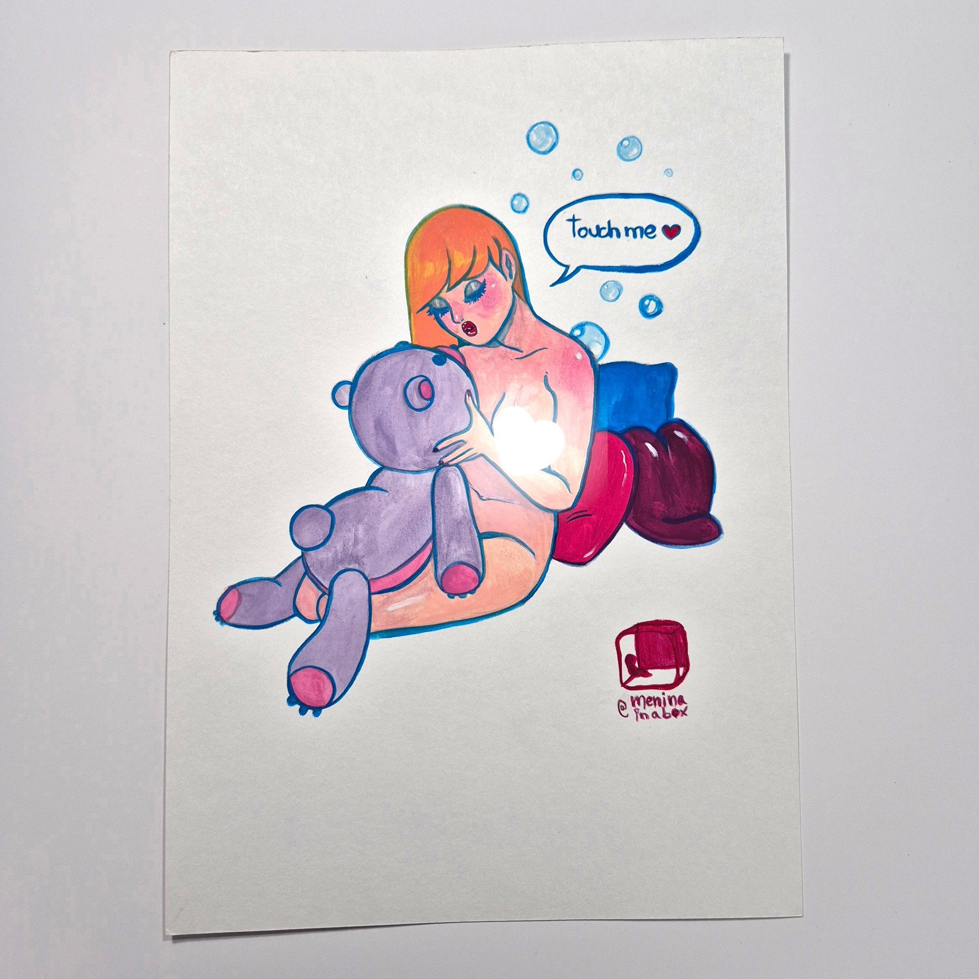 Gouache Painting :: Touch