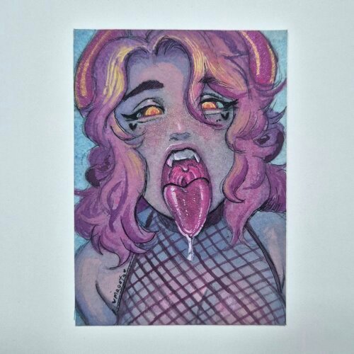 Watercolor ACEO Original Art :: Look inside