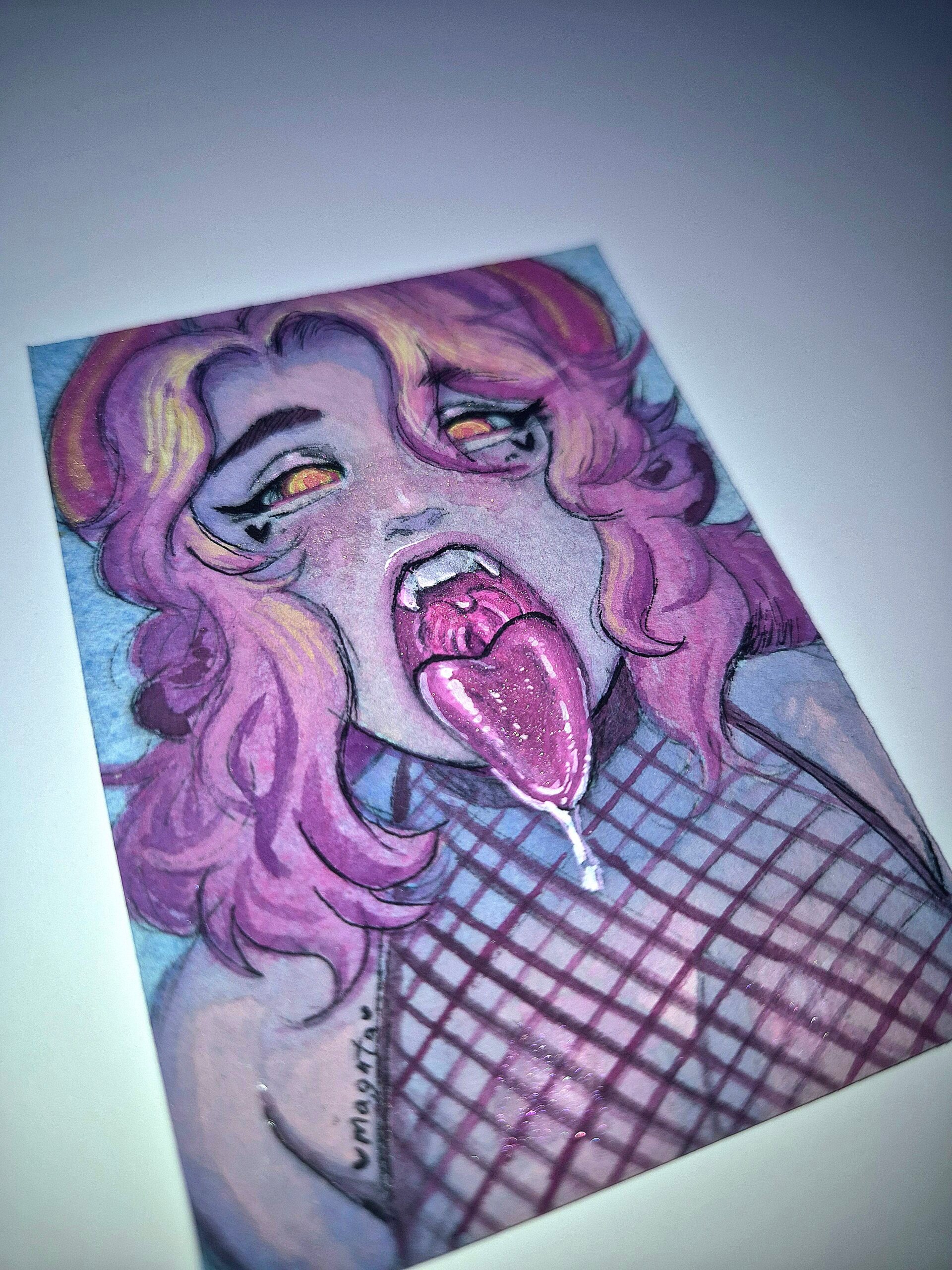 Watercolor ACEO Original Art :: Look inside - Image 4