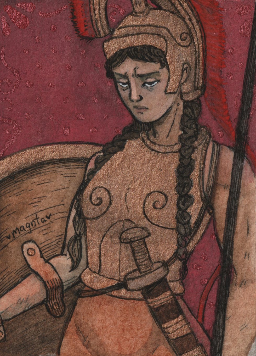 Watercolor ACEO Original Art :: Amazon - Image 3